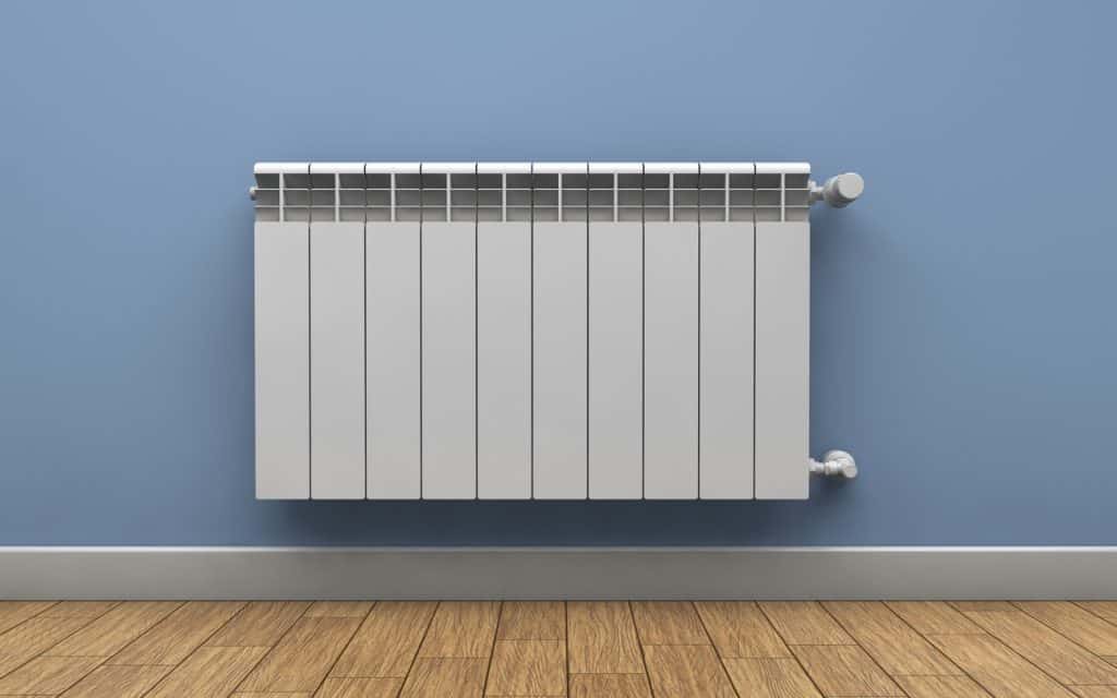 Radiateur De Chauffage En Métal Blanc à Isolation Thermique économe En  énergie Pour Système De Chauffage Central