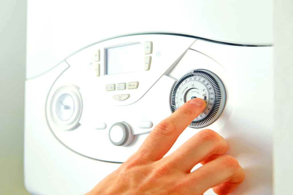 thermostat d'une chaudière
