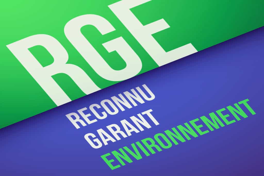 label rge, reconnu garant de l'environnement
