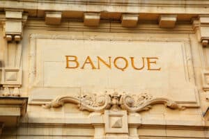 devanture banque